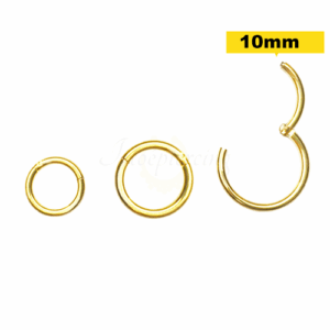 SEGMENTO CLICKER AÇO PVD GOLD - 1.2 X 10MM - Imagem 1