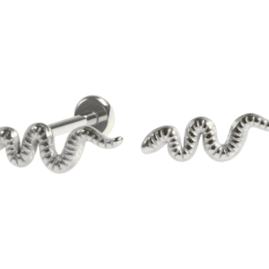 LABRET AÇO R/I COBRA - Imagem 1