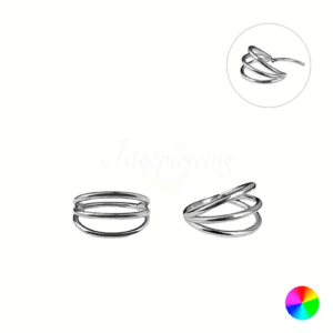 SEGMENTO CLICKER TITÂNIO 3 FASES MOD2 - 12MM - Imagem 1