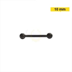 MICRO RETO PVD BLACK 1.2 X 10 X 3MM - Imagem 1