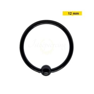 CAPTIVE PVD BLACK 1.2 X 12 X 3MM - Imagem 1