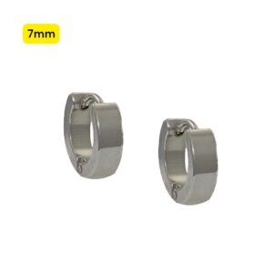 ARGOLA CLICKER AÇO LISA 7MM - UNIDADE - Imagem 1