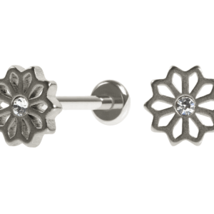 LABRET AÇO R/I MANDALA - Imagem 1