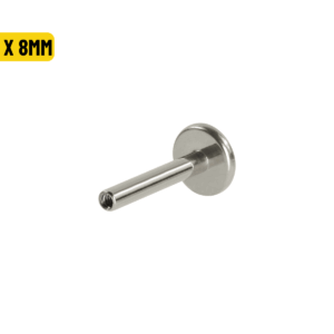 LABRET HASTE TITÂNIO PUSH PIN - 1.6 X 8MM - Imagem 1
