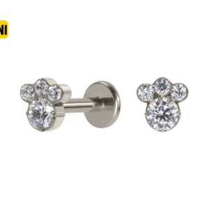 LABRET TITÂNIO R/I PATINHA MINI - Imagem 1