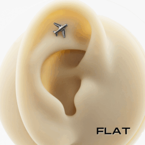LABRET TITÂNIO R/INTERNA AVIÃO - Imagem 3