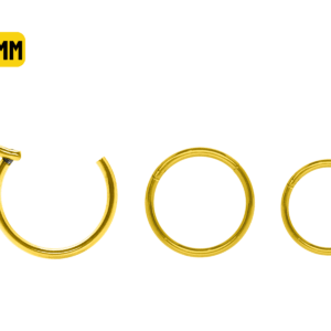 SEGMENTO CLICKER AÇO PVD GOLD - 1.2 X 12MM - Imagem 1