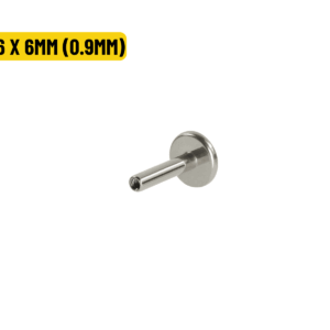 LABRET HASTE R/I TITÂNIO - 1.6 X 6MM ( 0.9MM ) - Imagem 1