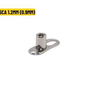 BASE P/ DERMAL TITÂNIO - ROSCA 1.2MM (0.9MM) - Imagem 1