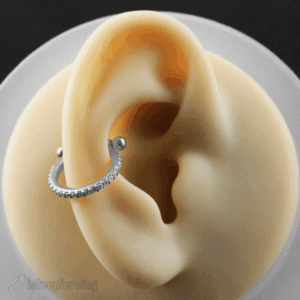 CONCH 1 FILEIRA PRATA 950 - CH3 PRATA - Imagem 2