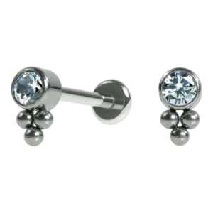 LABRET TITÂNIO R/I INDIANO MENOR - Imagem 1