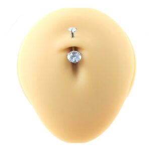 BANANA BELL AÇO R/I ZIRCÔNIA M  - CRISTAL - Imagem 2